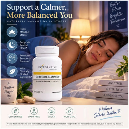 Cortisol Manager Sleep Support Tablets 90 Count