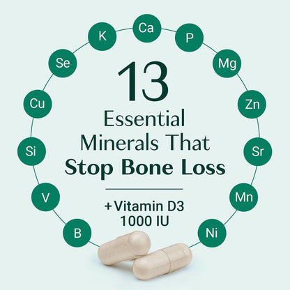 AlgaeCal supplement with 13 essential minerals and vitamin D3
