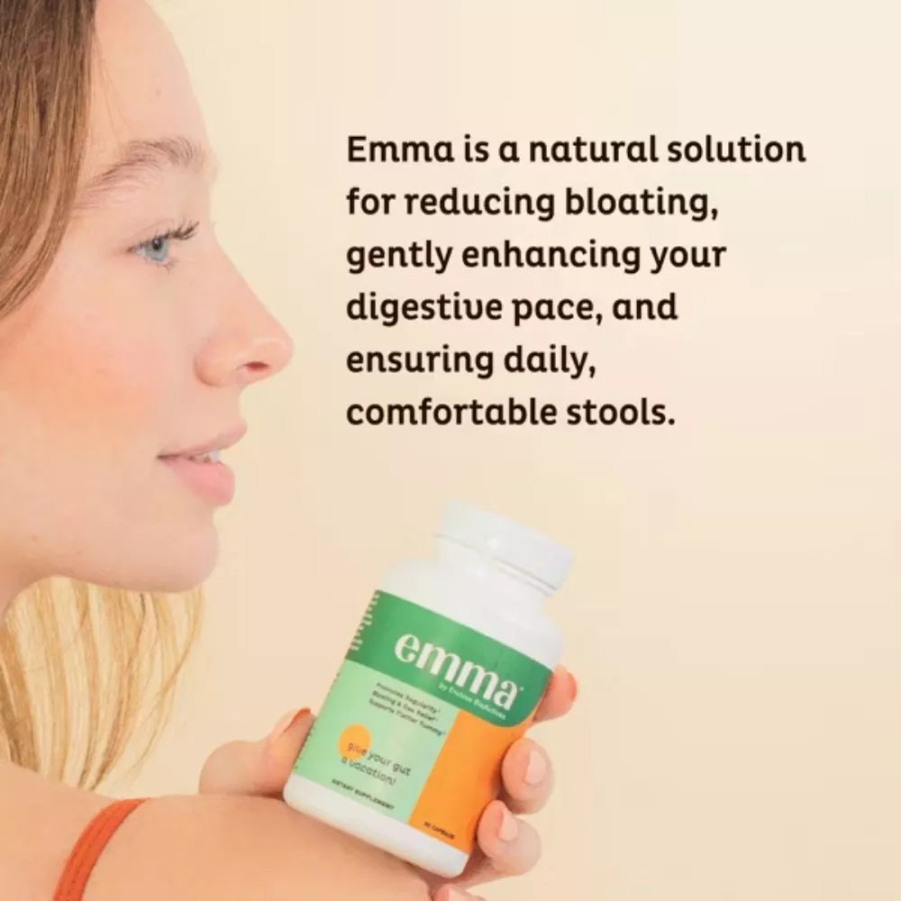 Emma Gut Health daily digestive wellness supplement lifestyle
