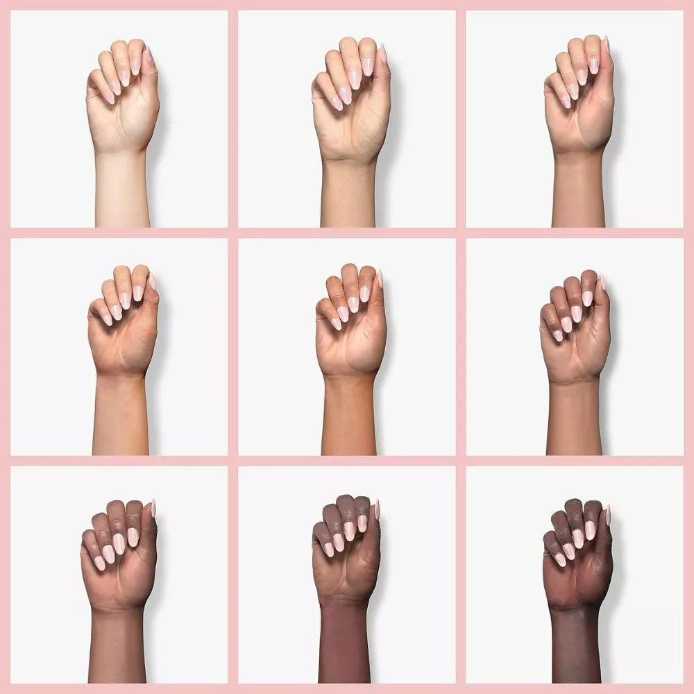 GAOY Milky Pink 1352 16ml gel polish bottle with brush