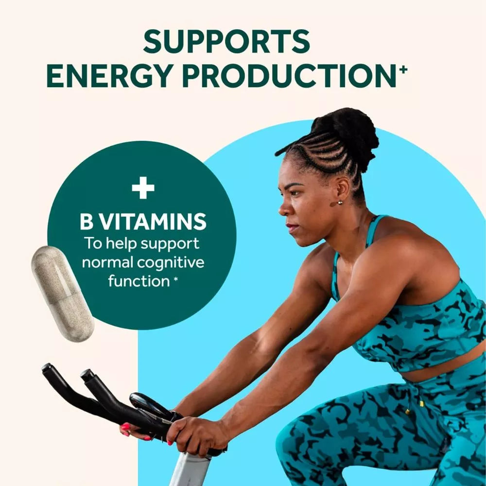 Neuriva Plus Brain Health Supplement supporting normal energy metabolism with B vitamins