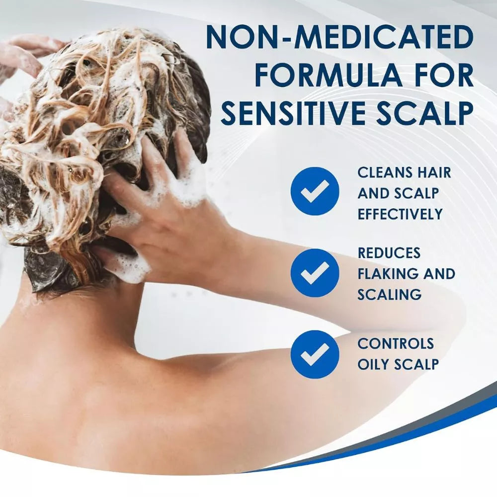 Vanicream Shampoo non-medicated formula for sensitive scalp and gentle hair cleansing